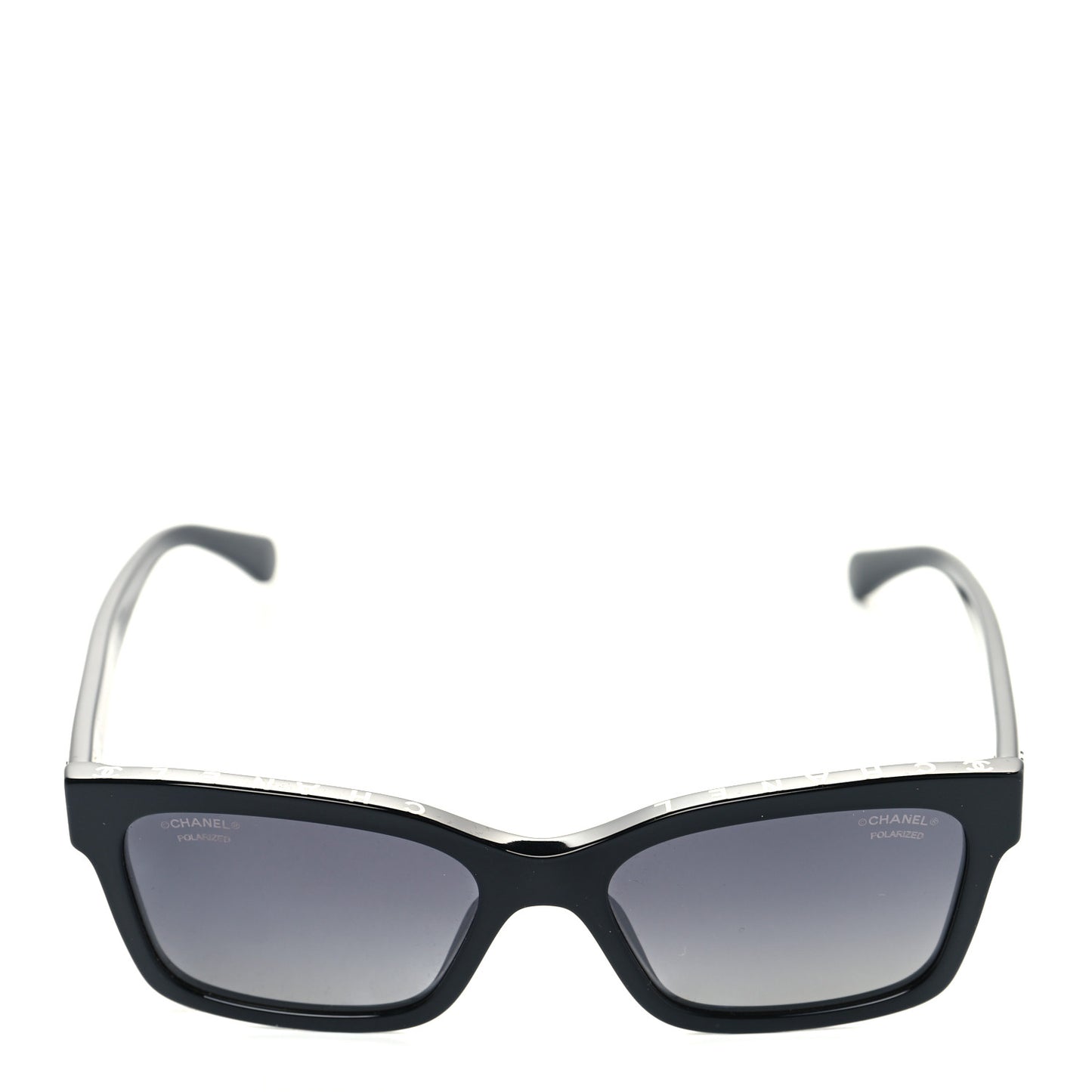Acetate Polarized Square Sunglasses 5417 Black