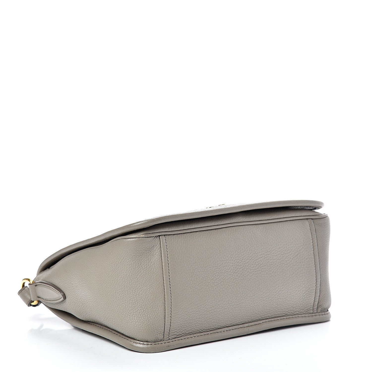 Prada Vitello Daino Crossbody Flap Grey 3 of 14