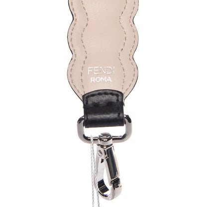 Fendi Calfskin Pearl Embellished Mini Strap You Black Camelia 2 of 4