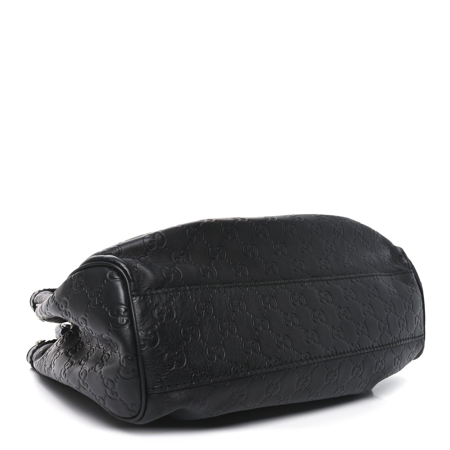 Guccissima Medium Sukey Tote Black