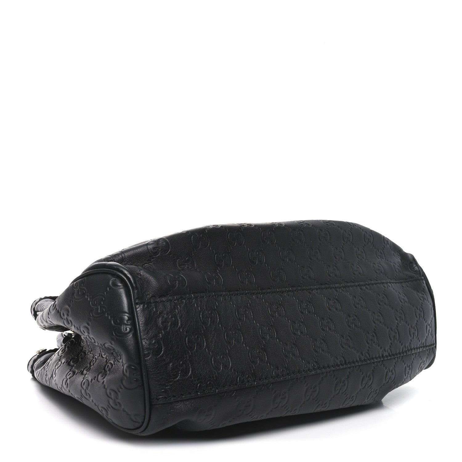 Gucci Guccissima Medium Sukey Tote Black 4 of 10