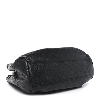Gucci Guccissima Medium Sukey Tote Black 4 of 10