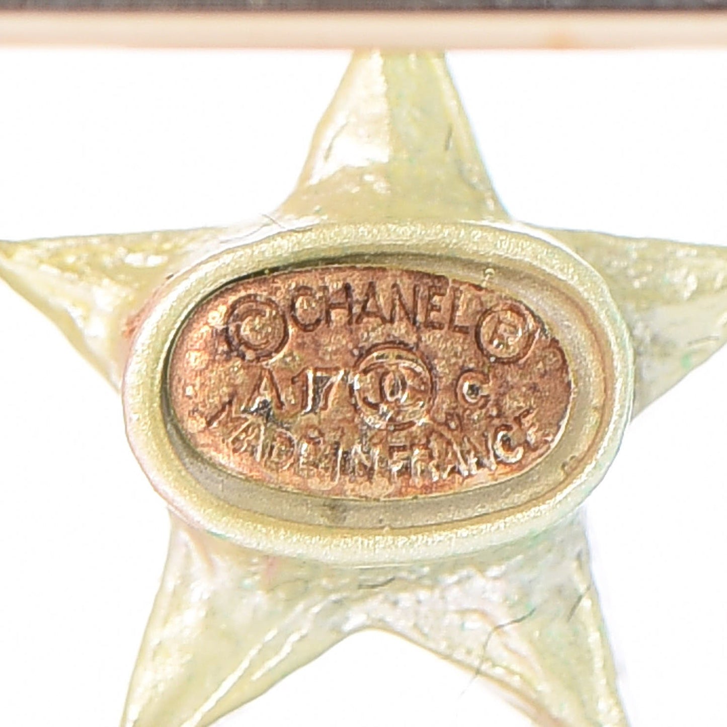 Star Logo Brooch Multicolor