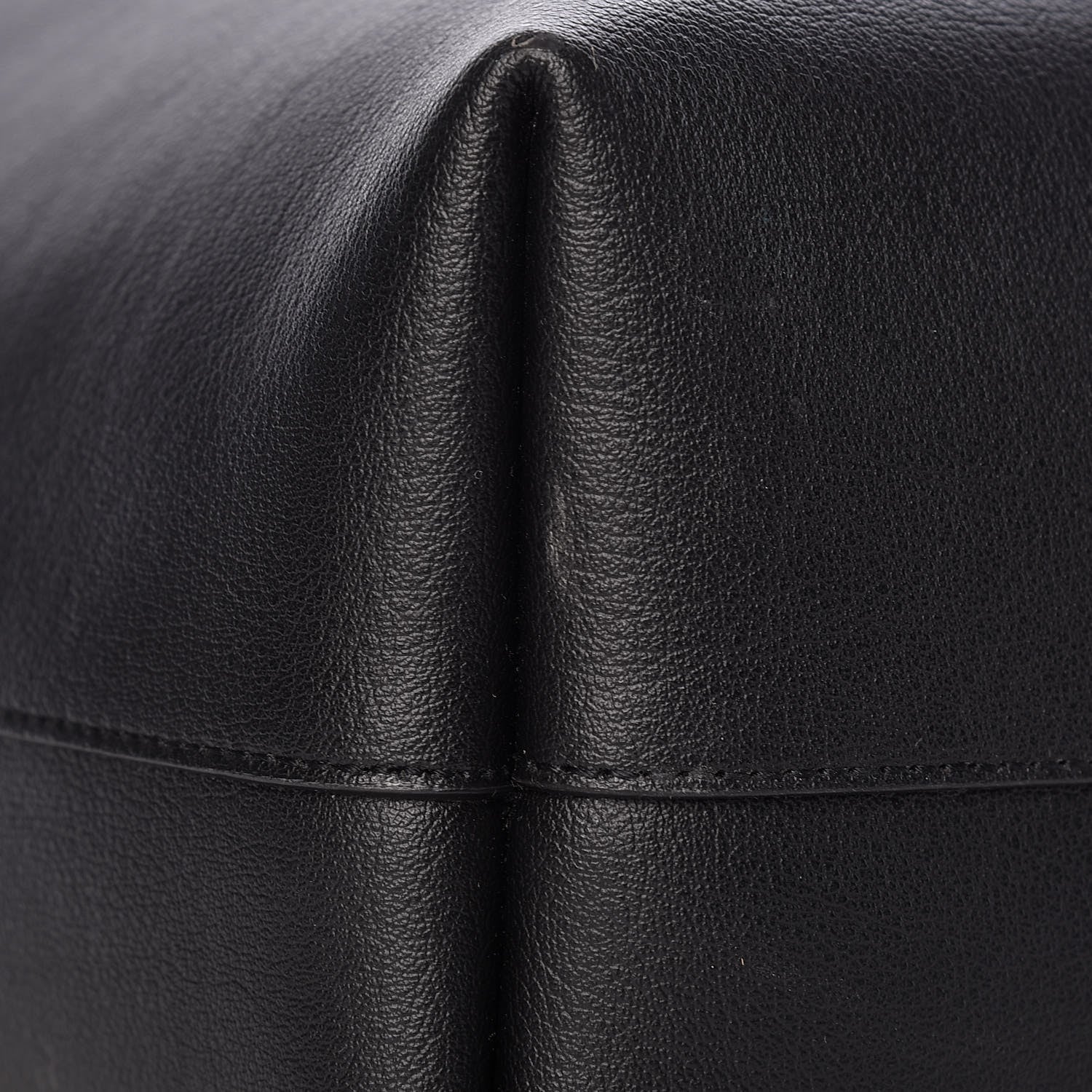 Saint Laurent Calfskin Large Shopping Tote Black 12 of 17