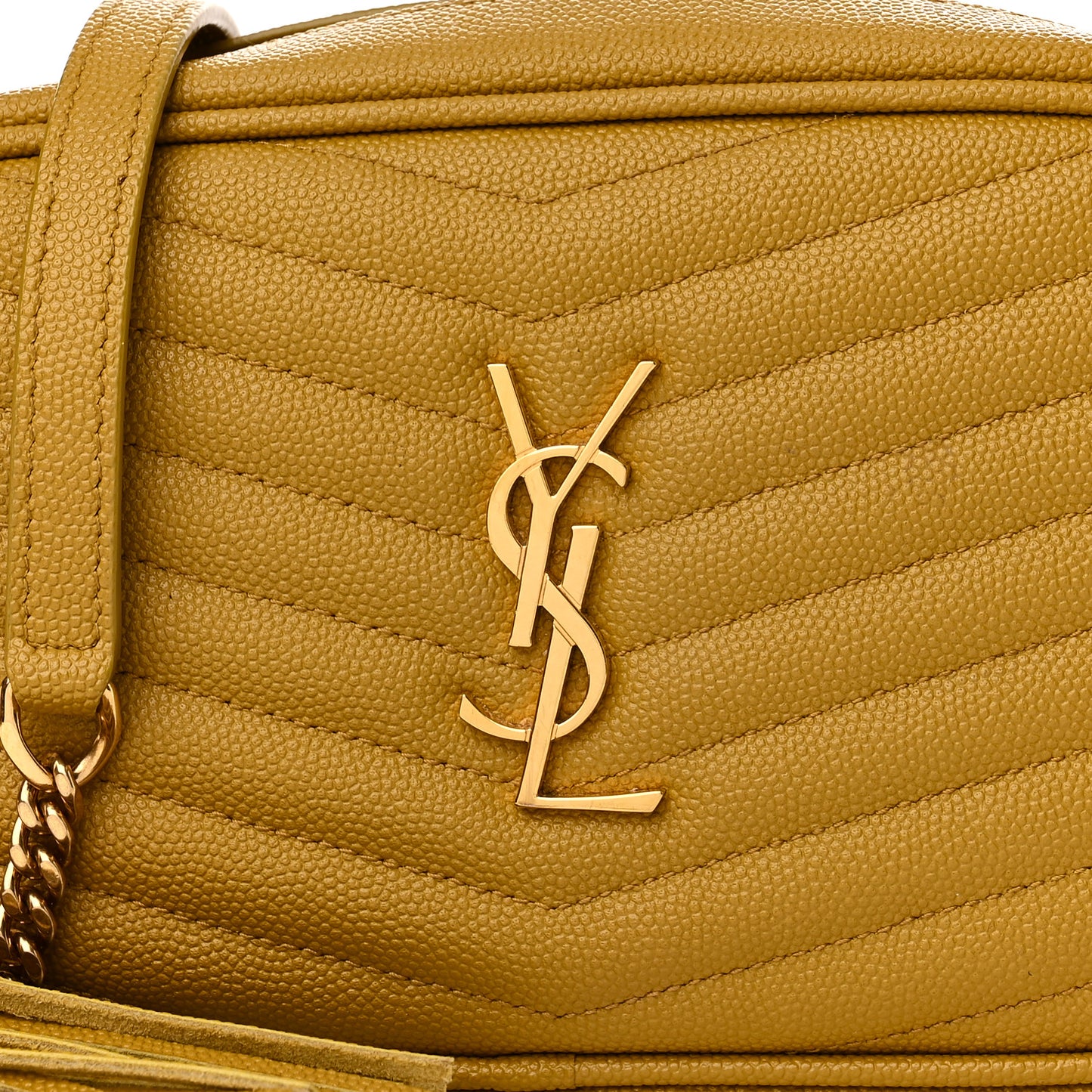 Grain De Poudre Matelasse Monogram Mini Lou Camera Bag Light Chartreuse