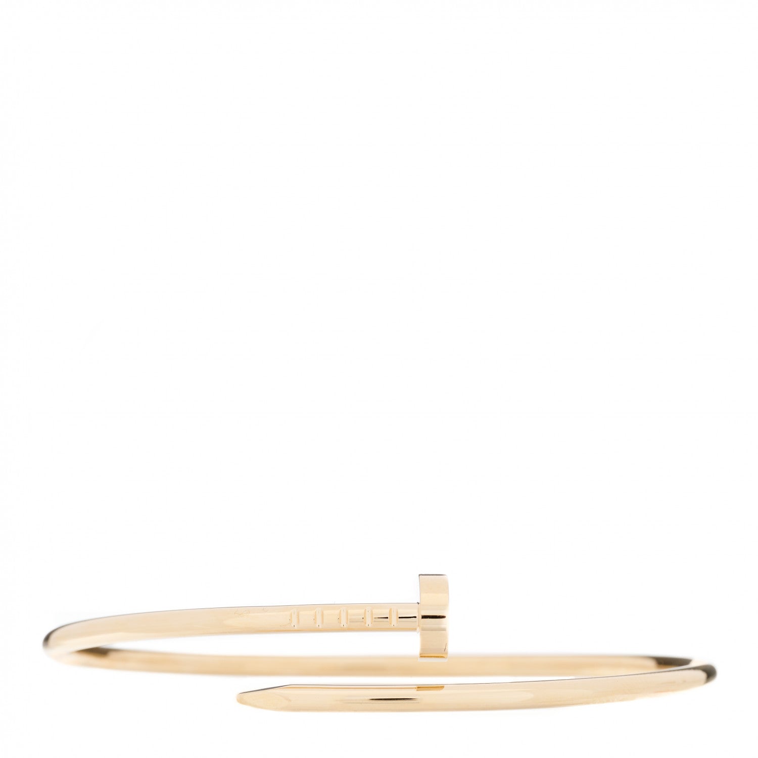Cartier 18K Yellow Gold Small Juste Un Clou Bracelet 16 1 of 4