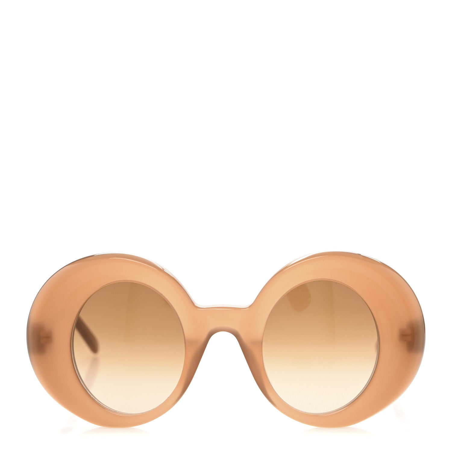Loewe Acetate Round Sunglasses LW40089I Light Caramel 2 of 8