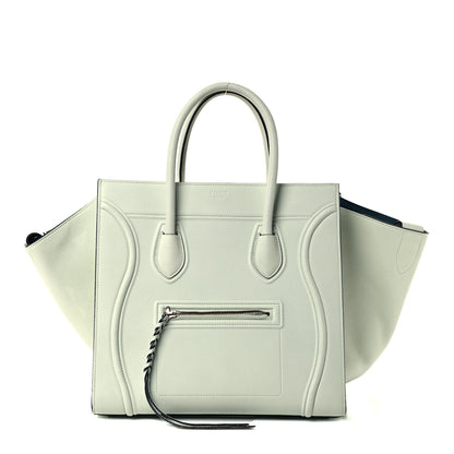 Celine Baby Grained Calfskin Medium Phantom Luggage Jade 1 of 8