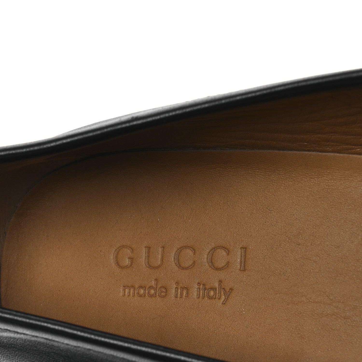 Gucci Agnello Plonge Granada Kid Mens Zumi Loafers 11 Black 9 of 11