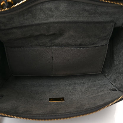 Celine Grained Calfskin Mini Belt Bag Grey 5 of 9