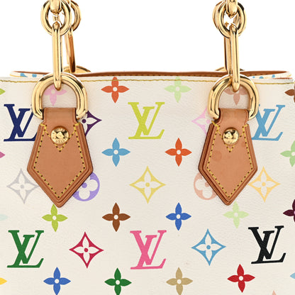 Louis Vuitton Monogram Multicolor Audra White 8 of 16