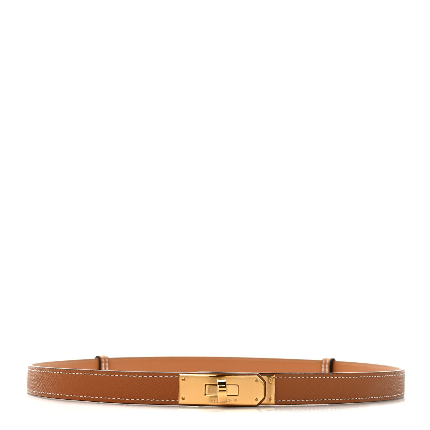 Hermes Epsom Kelly Belt Gold 1 of 5