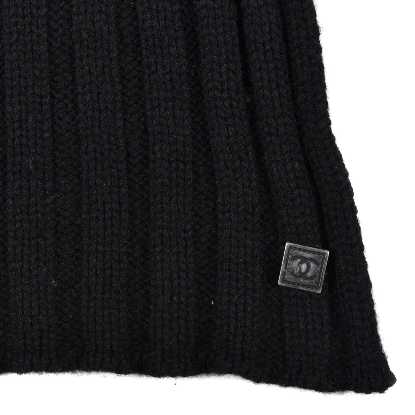 Cashmere CC Scarf Black