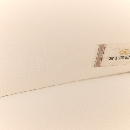 Chanel Lambskin Quilted Mini Rectangular Flap White 10 of 13