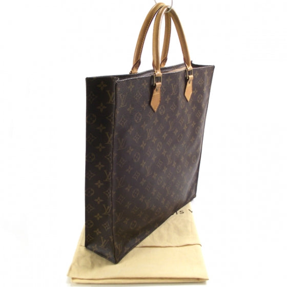 Louis Vuitton Monogram Sac Plat 3 of 9