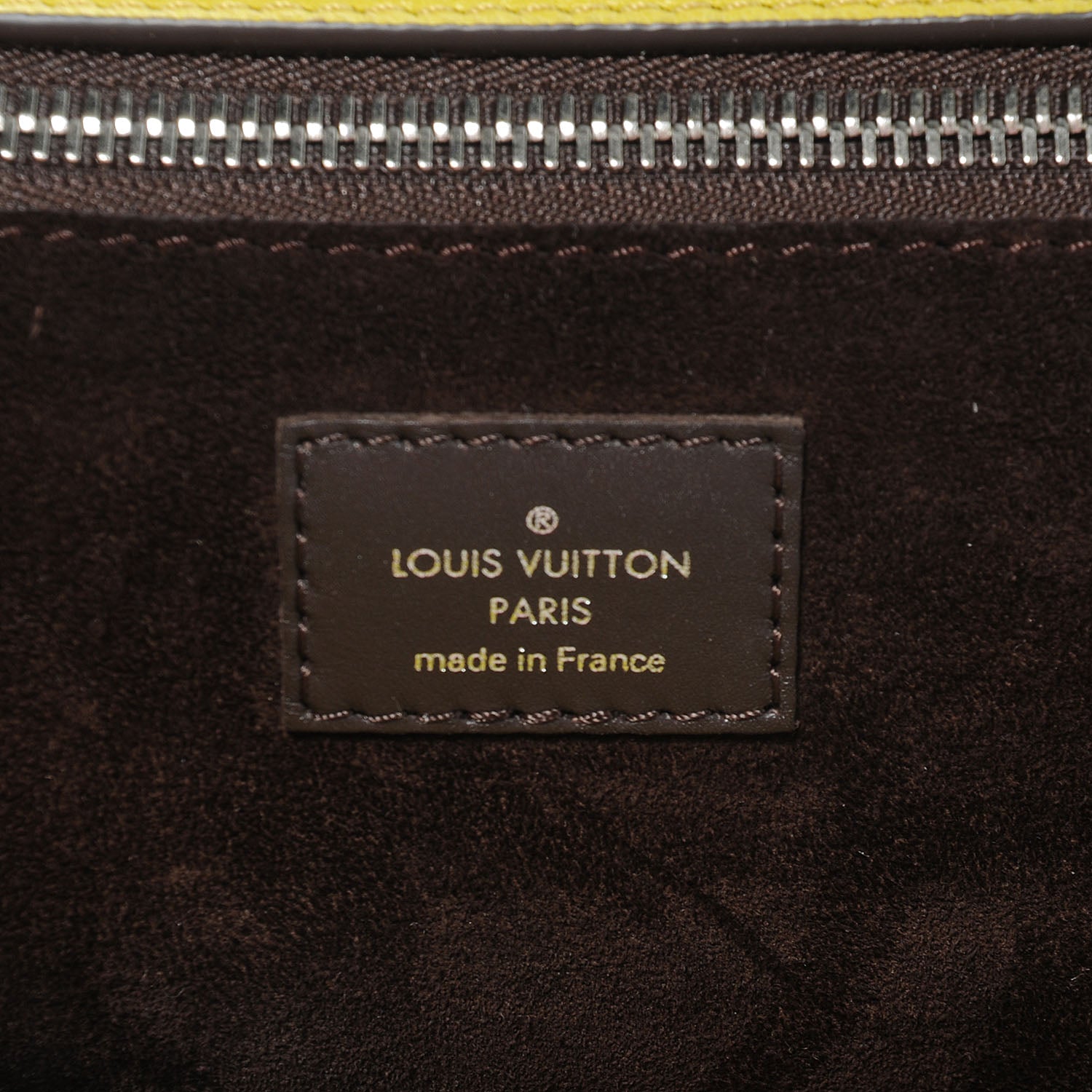 Louis Vuitton Veau Cachemire Tote W PM Pistache 6 of 7
