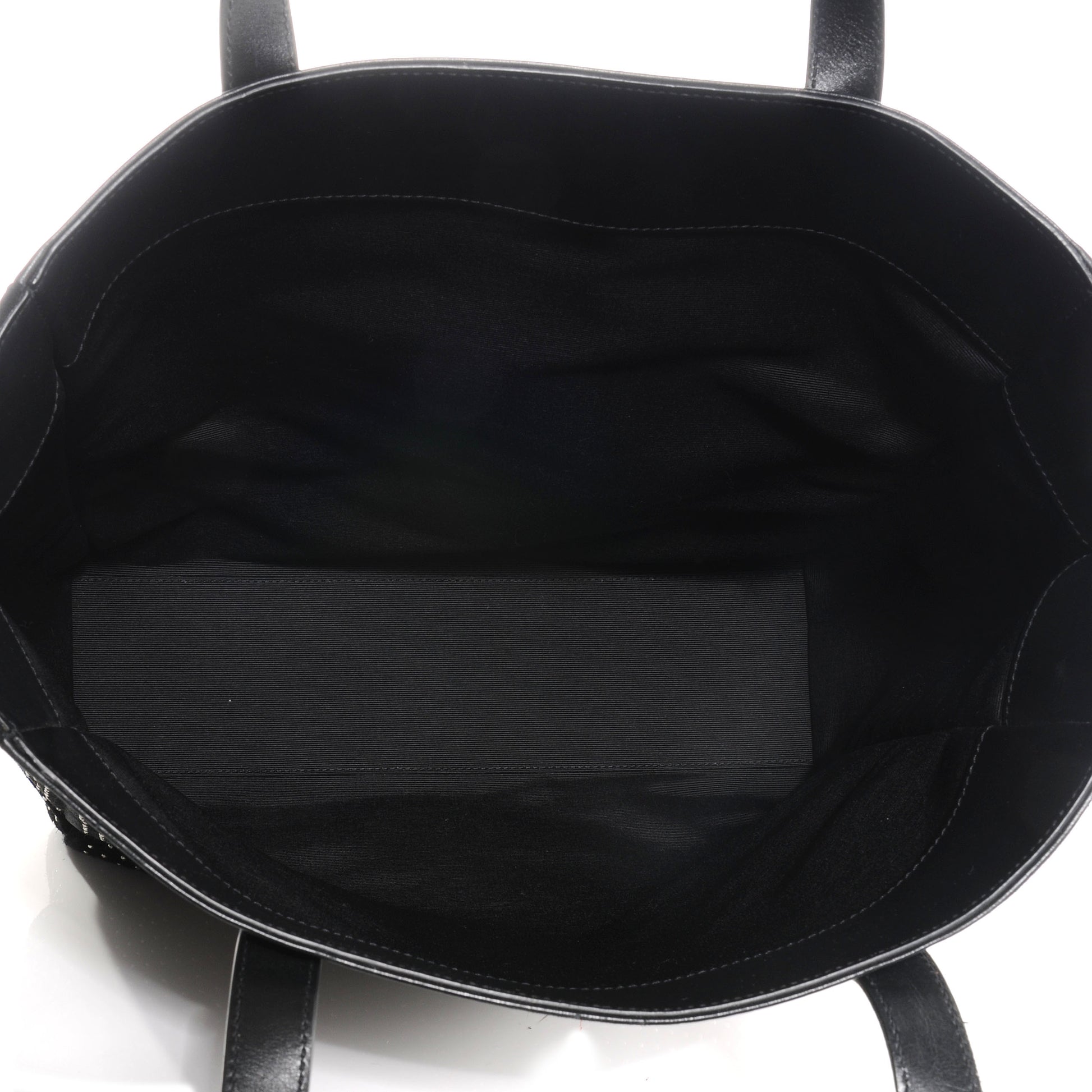 Saint Laurent Leather Studded North South Shopper Tote Black 5 of 7