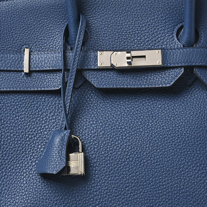 Hermes Togo Birkin 35 Deep Bleu 8 of 11