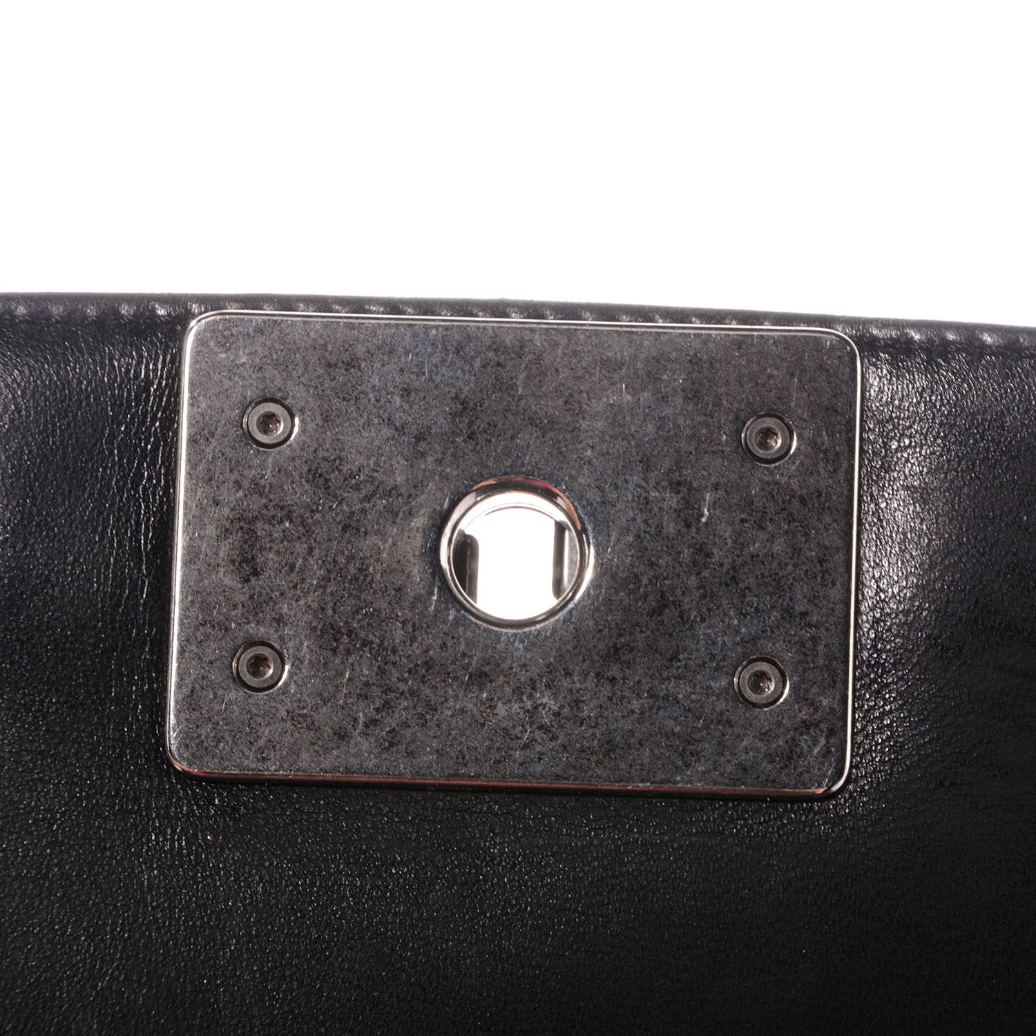 Chanel Lambskin Quilted Large Antik Boy Flap Black 5 of 8