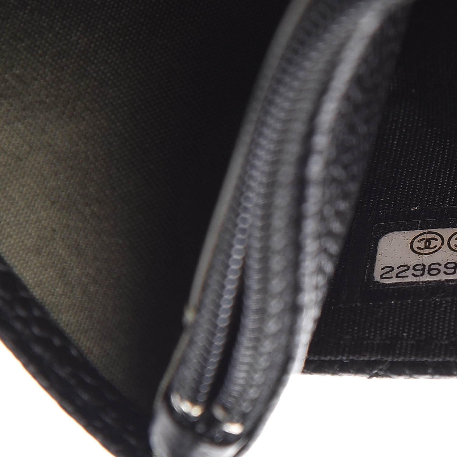 Chanel Caviar Quilted Boy Wallet On Chain WOC Black 8 of 9