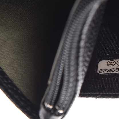 Chanel Caviar Quilted Boy Wallet On Chain WOC Black 8 of 9