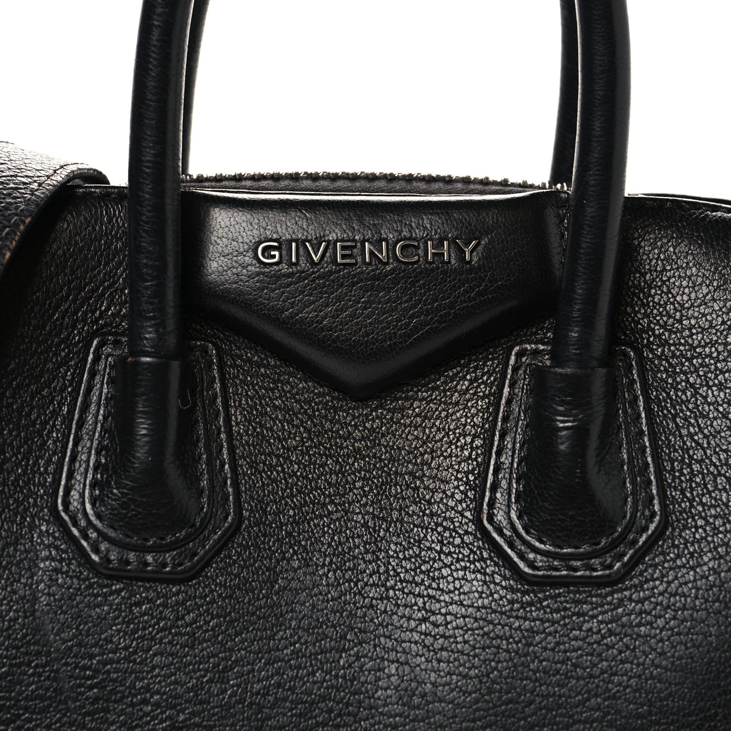 Sugar Goatskin Mini Antigona Black