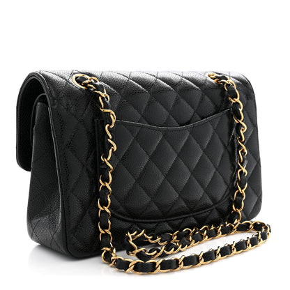 Chanel Caviar Quilted Small Double Flap Black 3 of 10