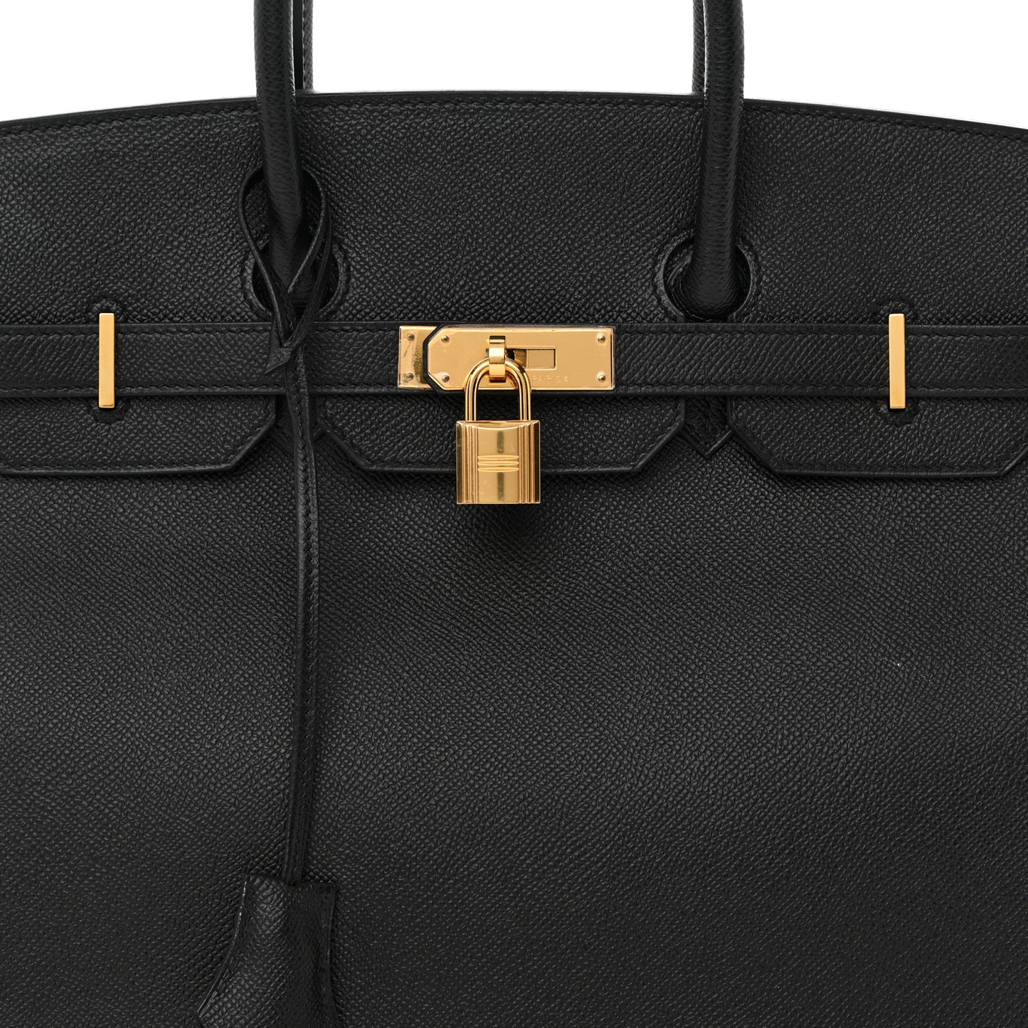 Epsom Birkin 35 Black