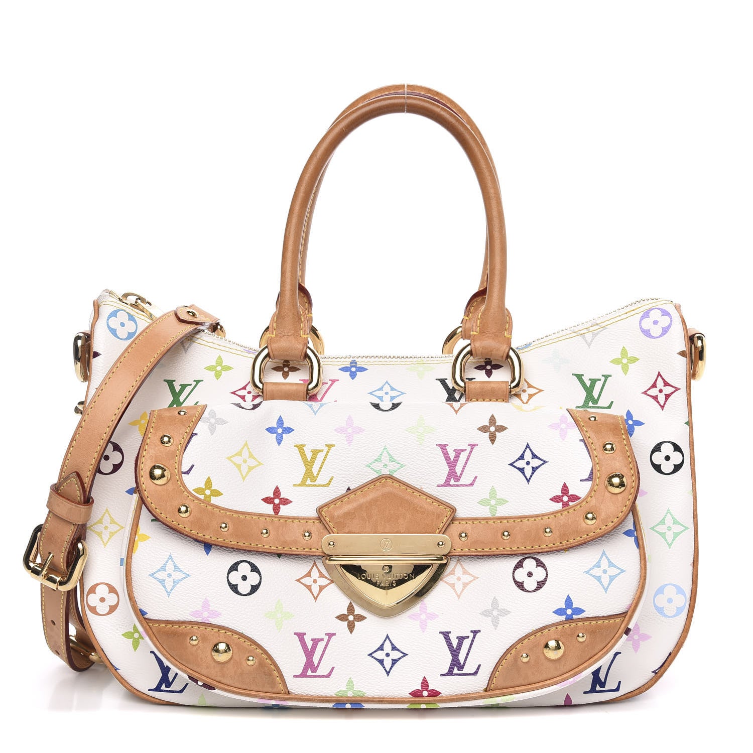 Louis Vuitton Monogram Multicolor Rita White 1 of 16