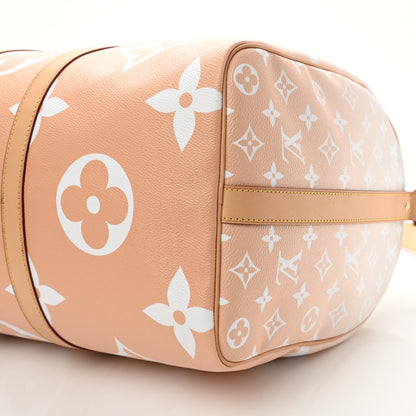 Louis Vuitton Monogram Giant By The Pool Keepall Bandouliere 45 Brume 11 of 14