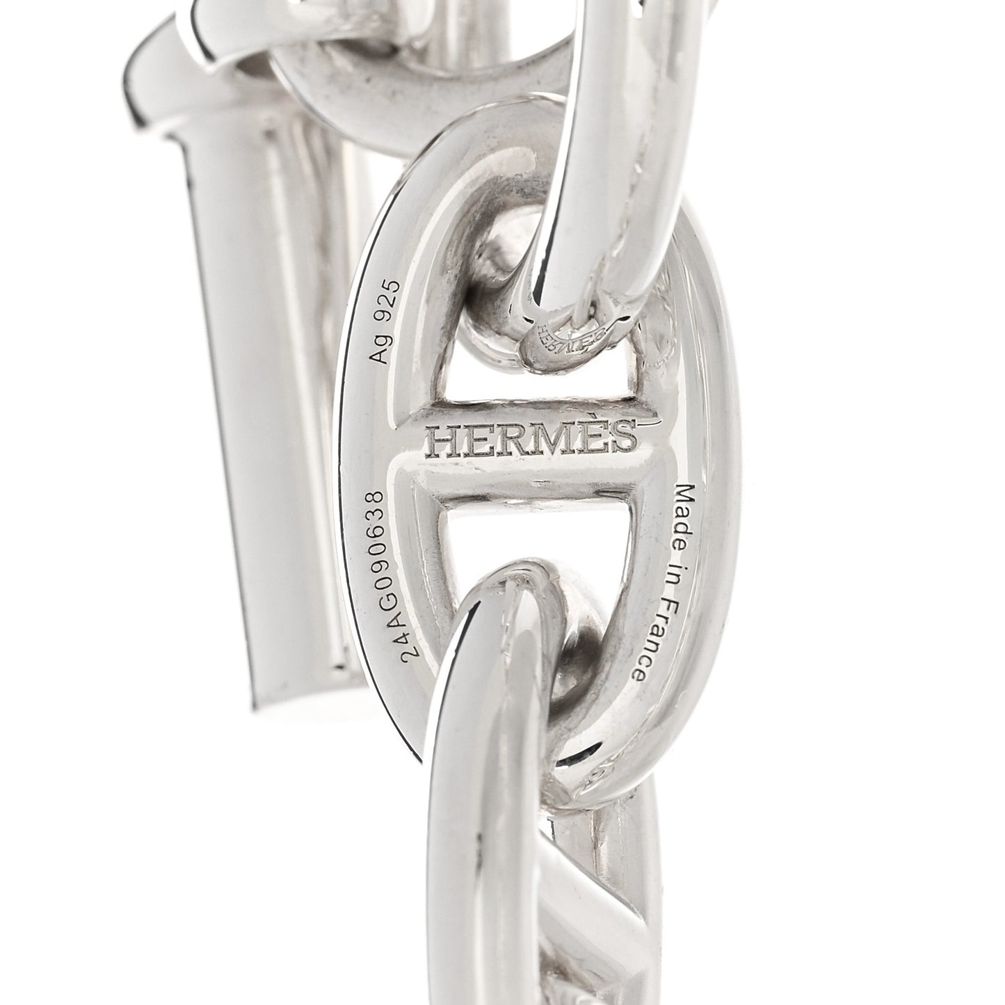Sterling Silver GM Chaine d'Ancre Bracelet