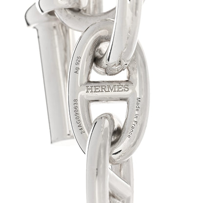 Hermes Sterling Silver GM Chaine d'Ancre Bracelet 3 of 4