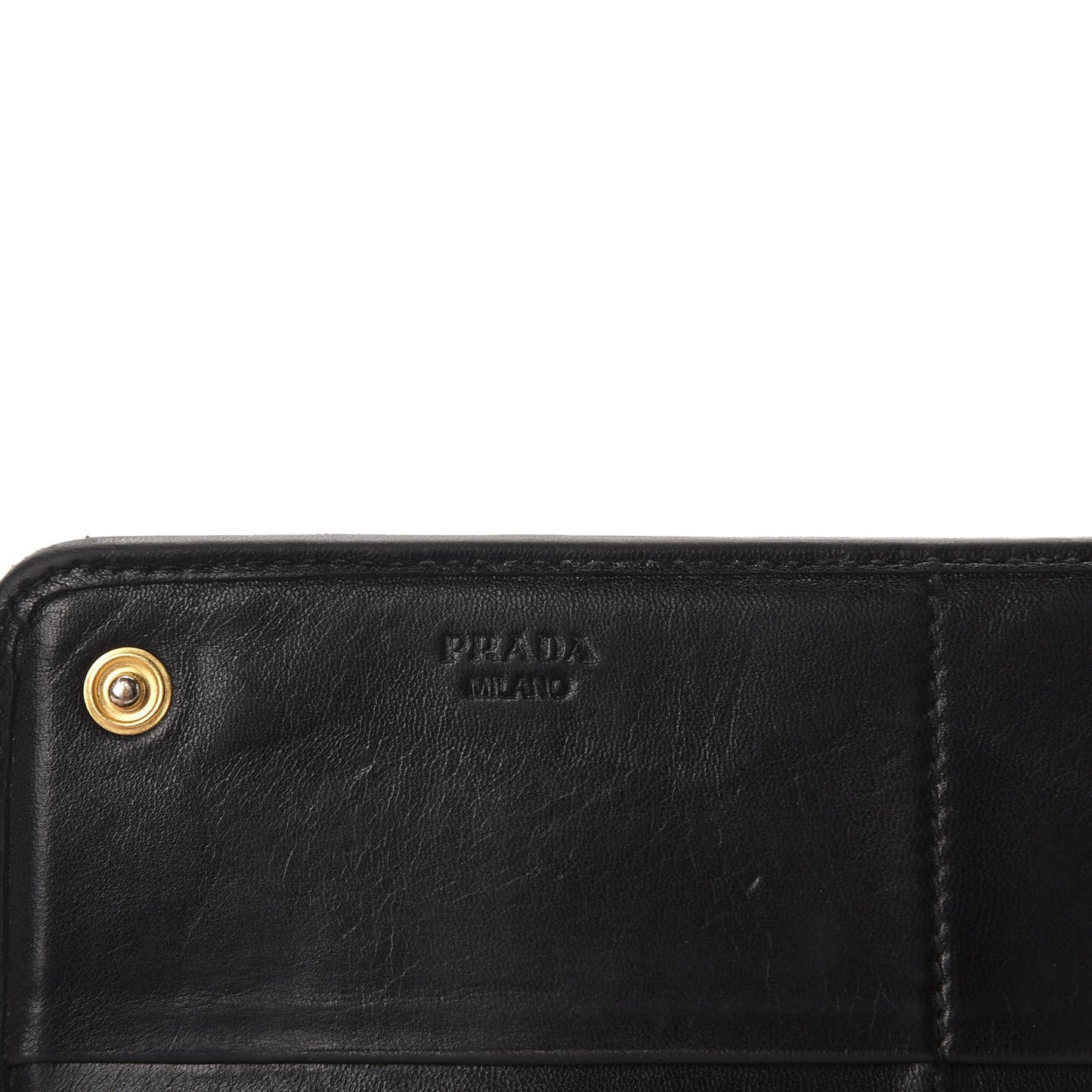 Nappa Flame Continental Flap Wallet Black