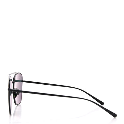 Chanel Metal Pilot Sunglasses 4256 Black 3 of 8