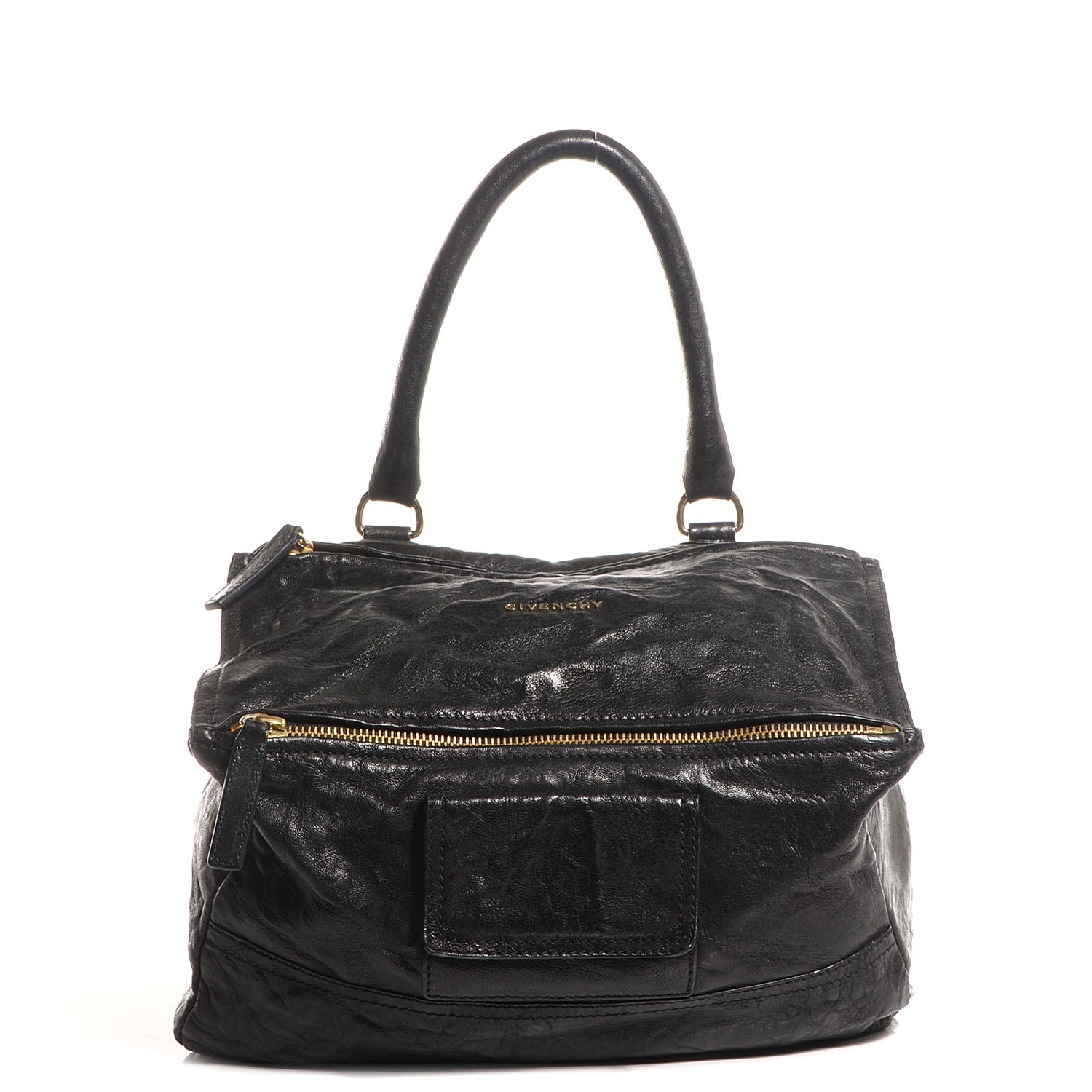 Givenchy Tumbled Sheepskin Medium Pandora Bag Black 1 of 7