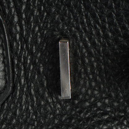 Hermes Taurillon Clemence Birkin 30 Black 16 of 31