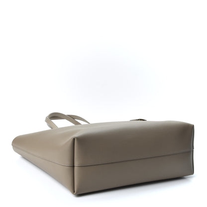 Saint Laurent Calfskin Large Shopping Tote Taupe 3 of 9