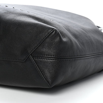 Alexander Wang Calfskin Small Wefty Drawstring Bucket Black 7 of 7