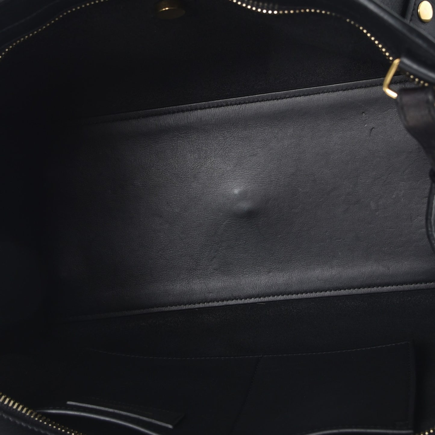 Calfskin Small Classic Y Cabas Black