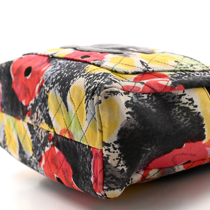 Chanel Canvas Floral Print Tote Multicolor 12 of 14