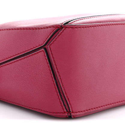 Loewe Calfskin Mini Puzzle Bag Raspberry 9 of 10