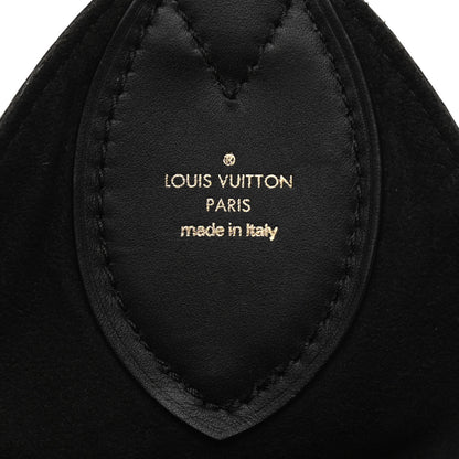 Louis Vuitton Monogram Flower Hobo Black 6 of 10