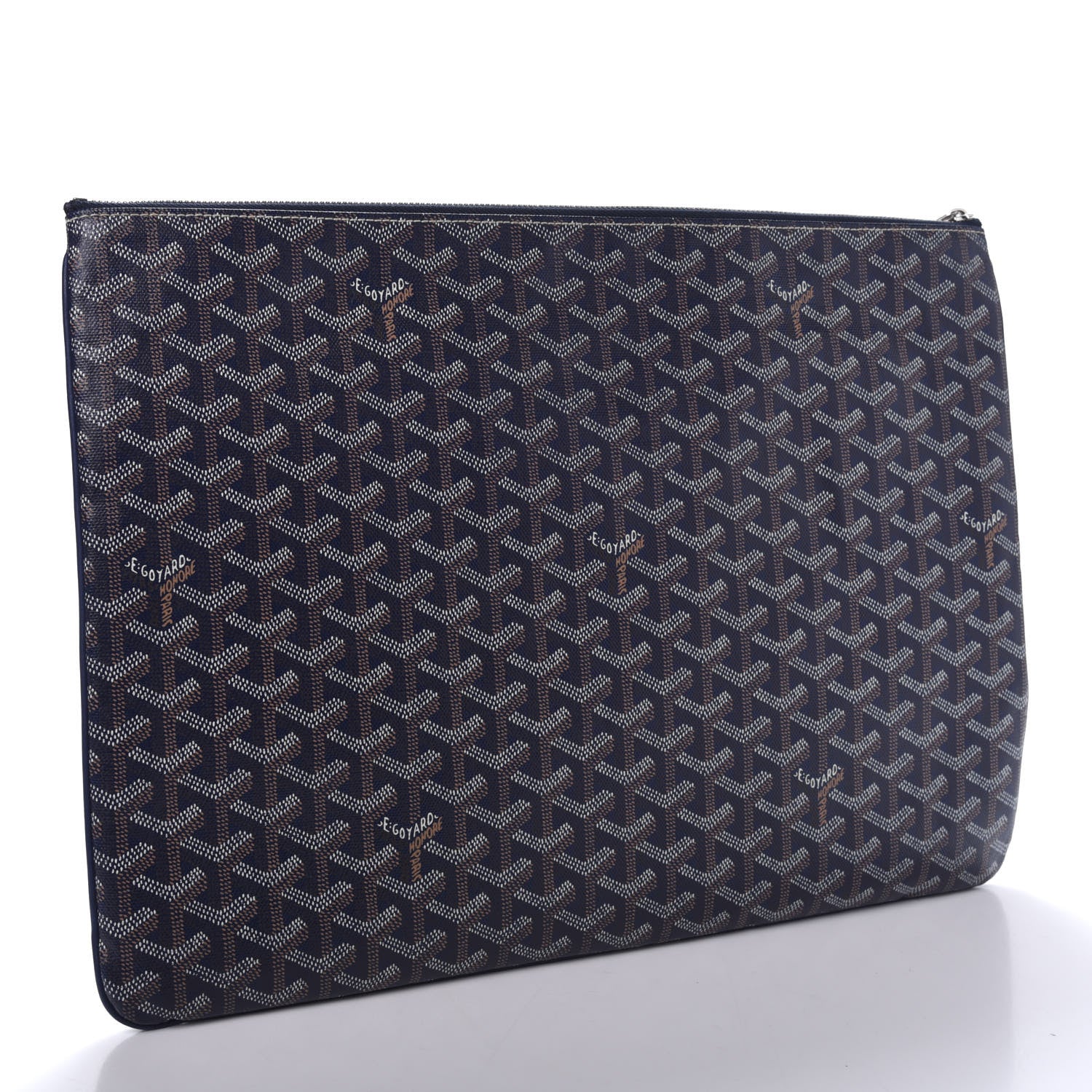 Goyard Goyardine Senat Pochette GM Navy 3 of 10