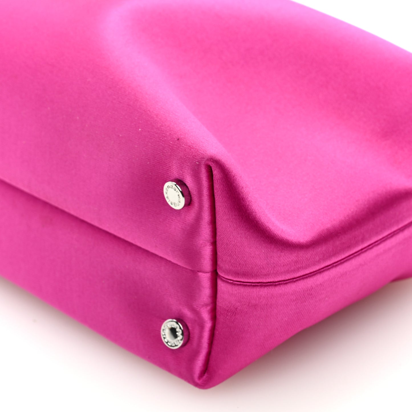 Satin Crystal Heiress Pouch Lipstick Pink
