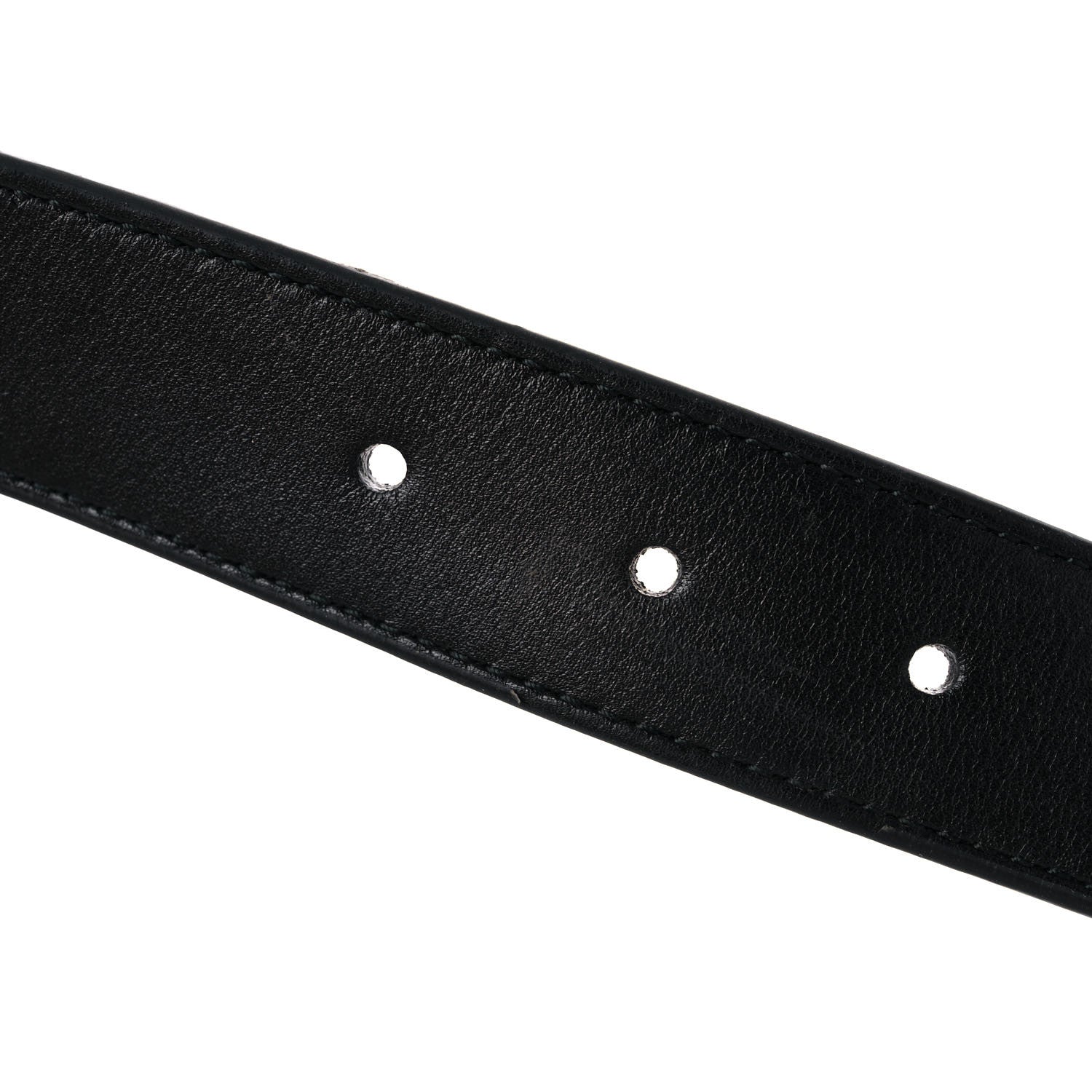 Gucci Calfskin Matelasse GG Marmont Belt Bag 85 34 Black 20 of 21