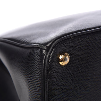 Prada Saffiano Large Galleria Double Zip Tote Black 15 of 20