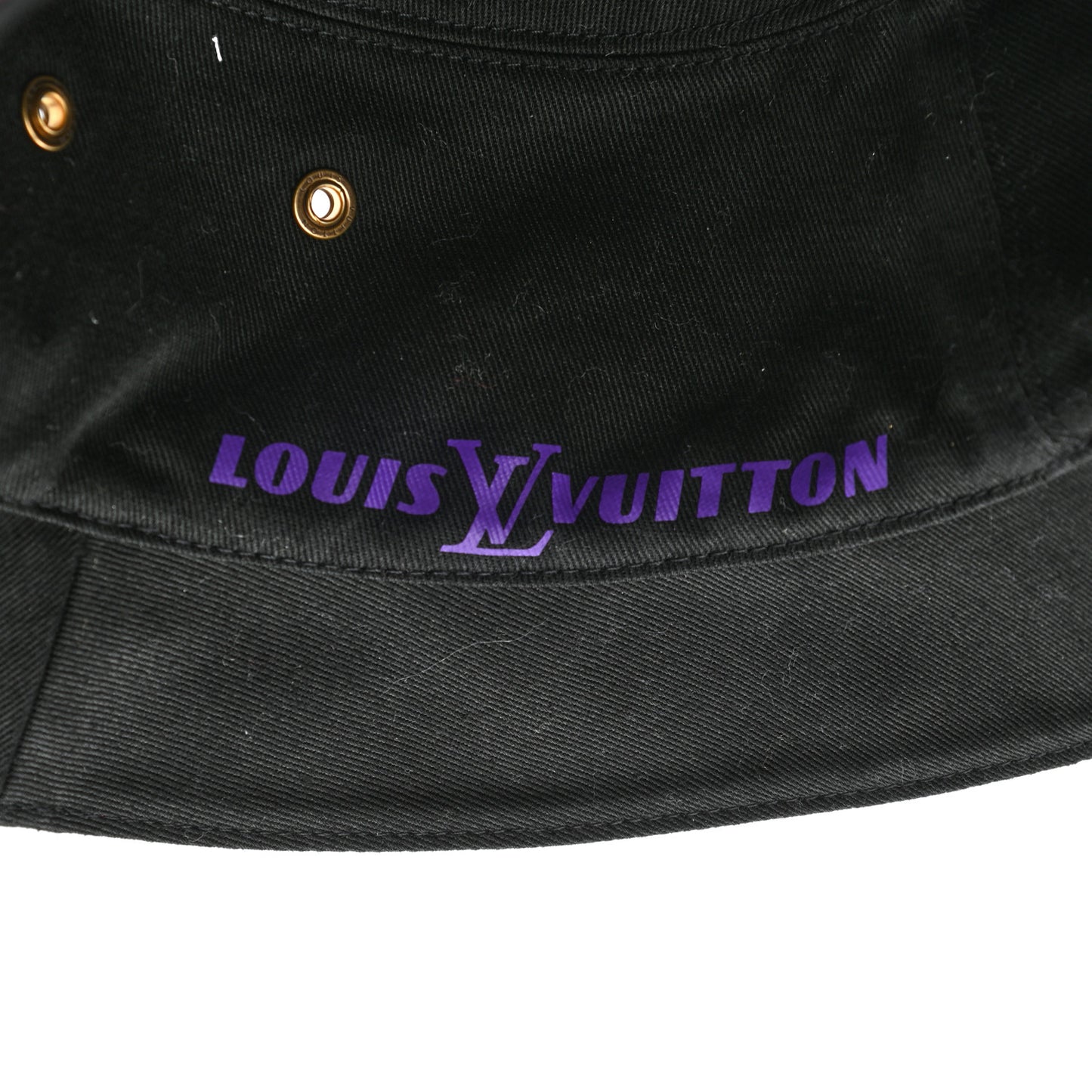 Monogram Denim Transformable Bob Bucket Hat M Purple