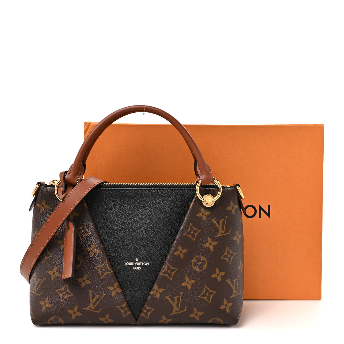 Louis Vuitton Monogram V Tote BB Black 9 of 9