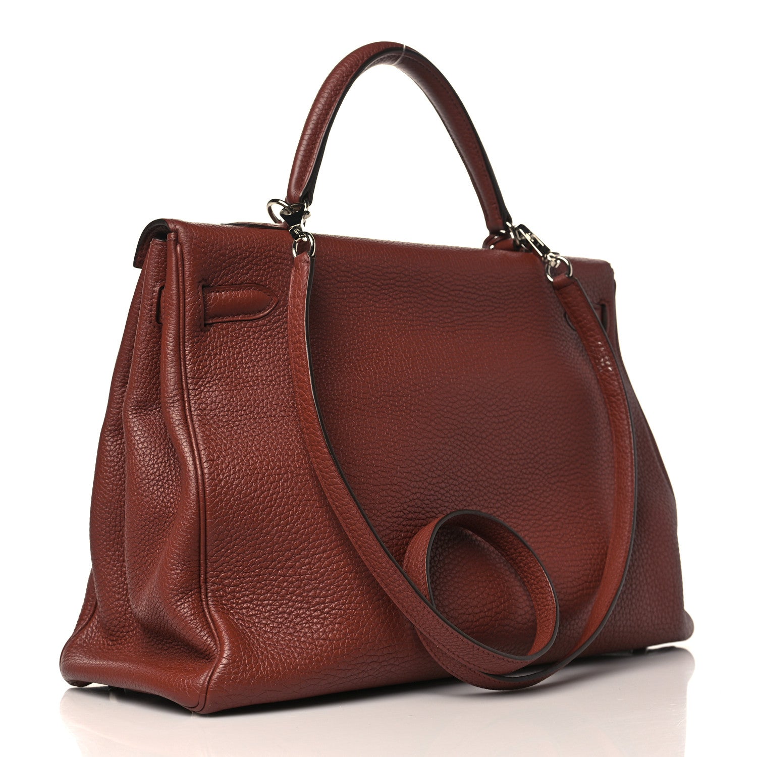 Hermes Togo Kelly Retourne 35 Brique 3 of 10