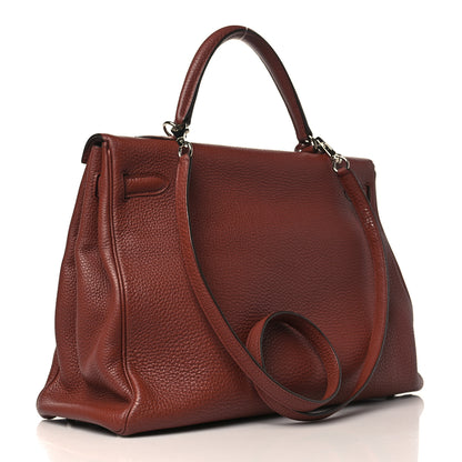 Hermes Togo Kelly Retourne 35 Brique 3 of 10